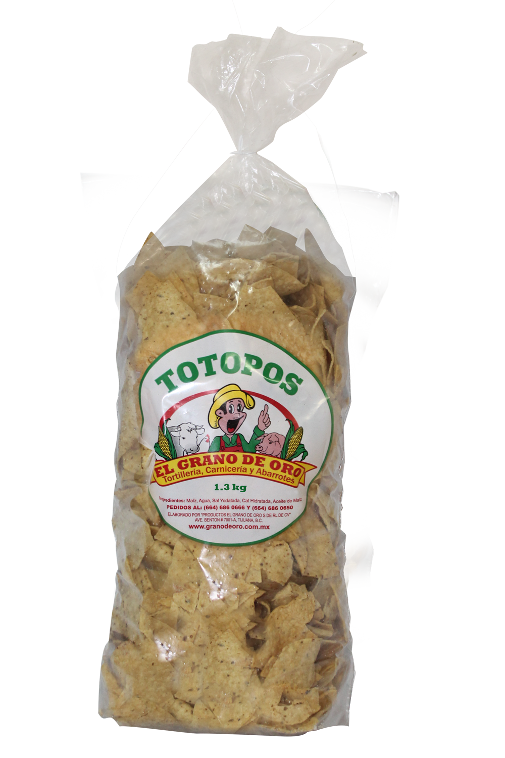 Totopo Casero 1kg