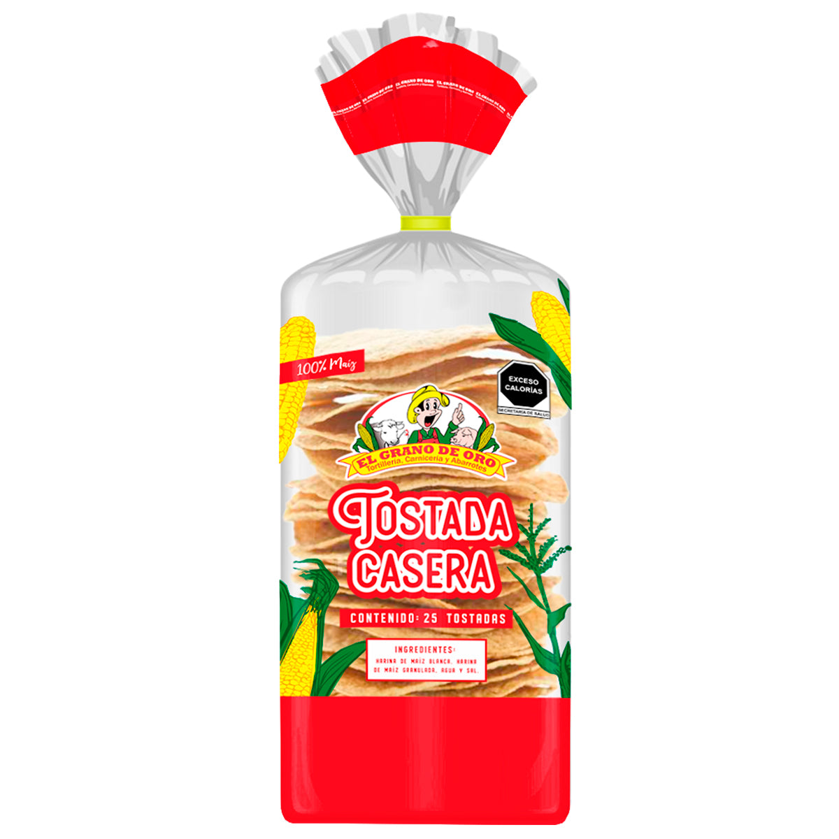 Tostadas Casera C/25 Pz.